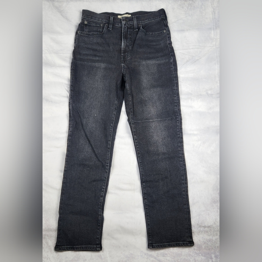 Madewell The Perfect Vintage Jean Womens Size 27 Black Wash Denim Pants